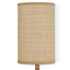 Currey & Co Capriole Rattan Wall Sconce