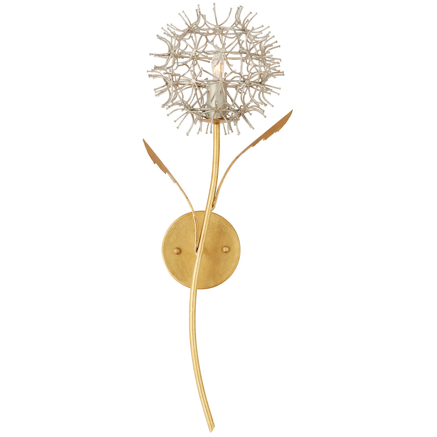 Currey & Co Dandelion Wall Sconce
