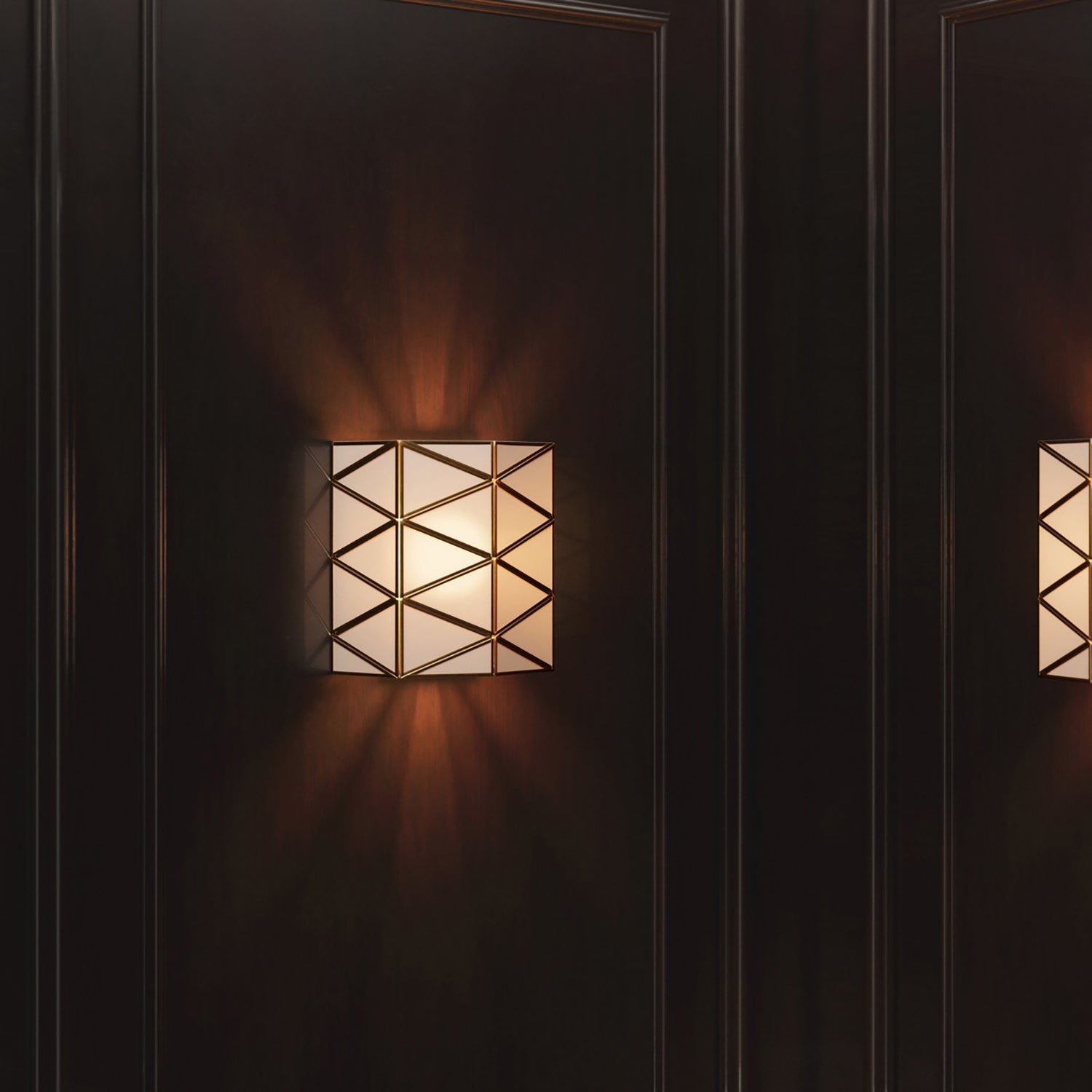 Currey & Co Polyhedron Wall Sconce