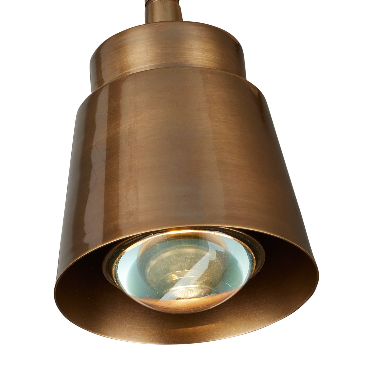 Currey & Co Wilbaux Brass Wall Sconce