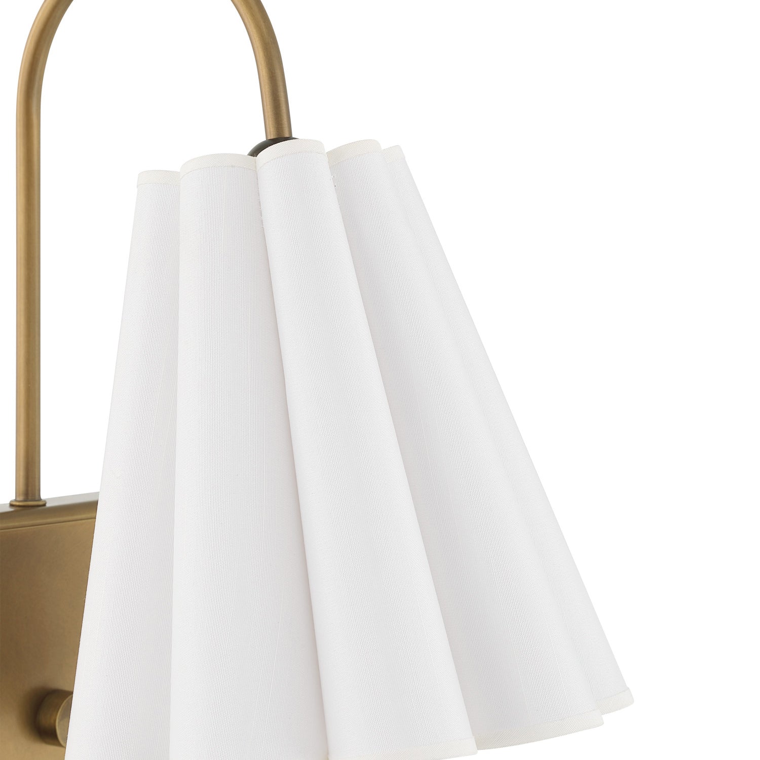 Currey & Co Blithe White Wall Sconce