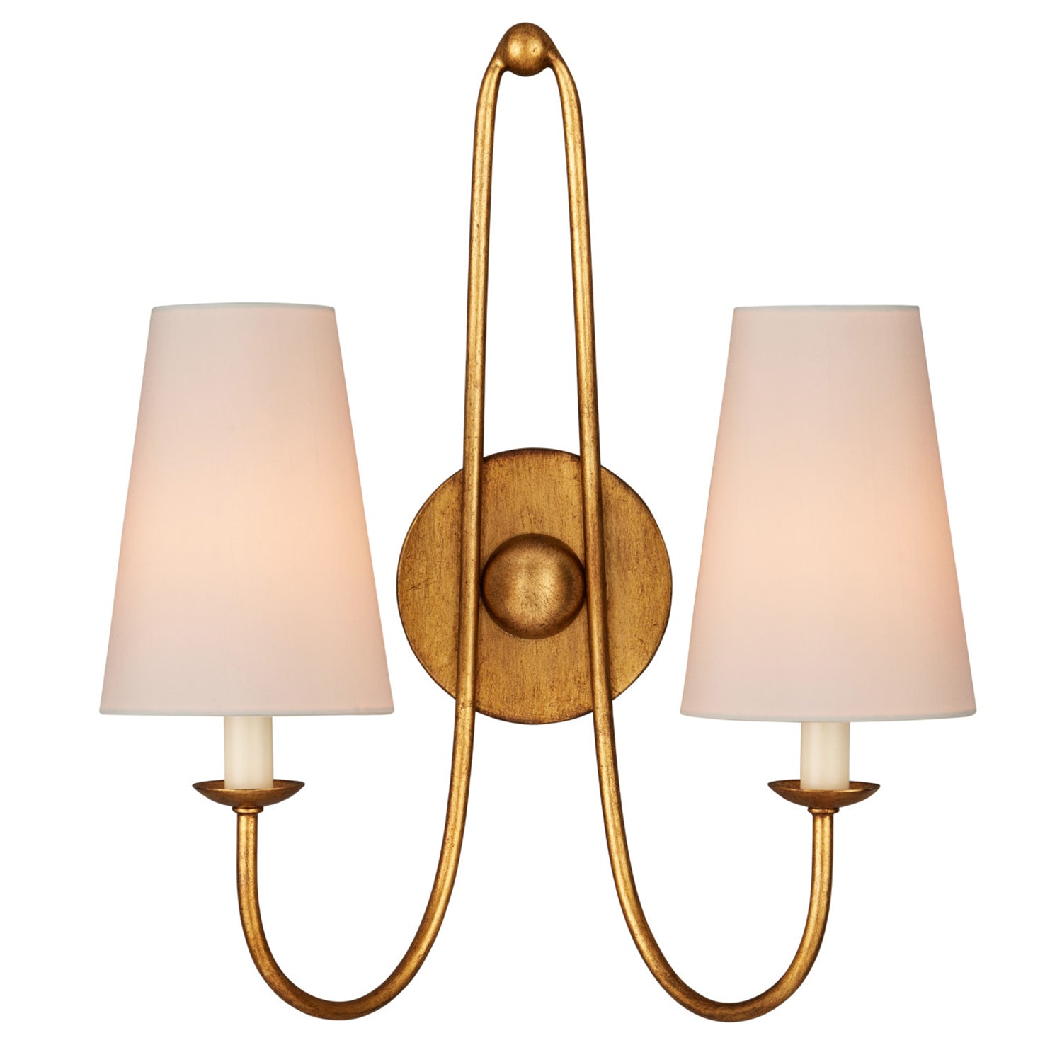Currey & Co Brayden Double-Light Wall Sconce