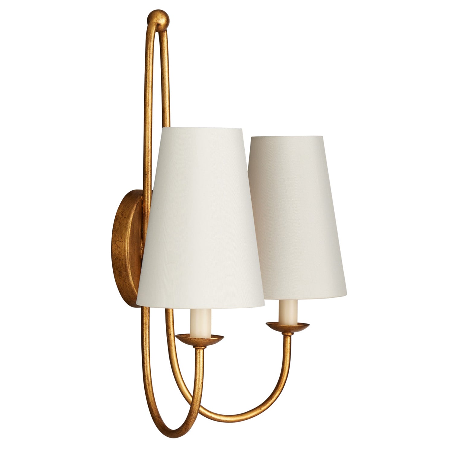 Currey & Co Brayden Double-Light Wall Sconce