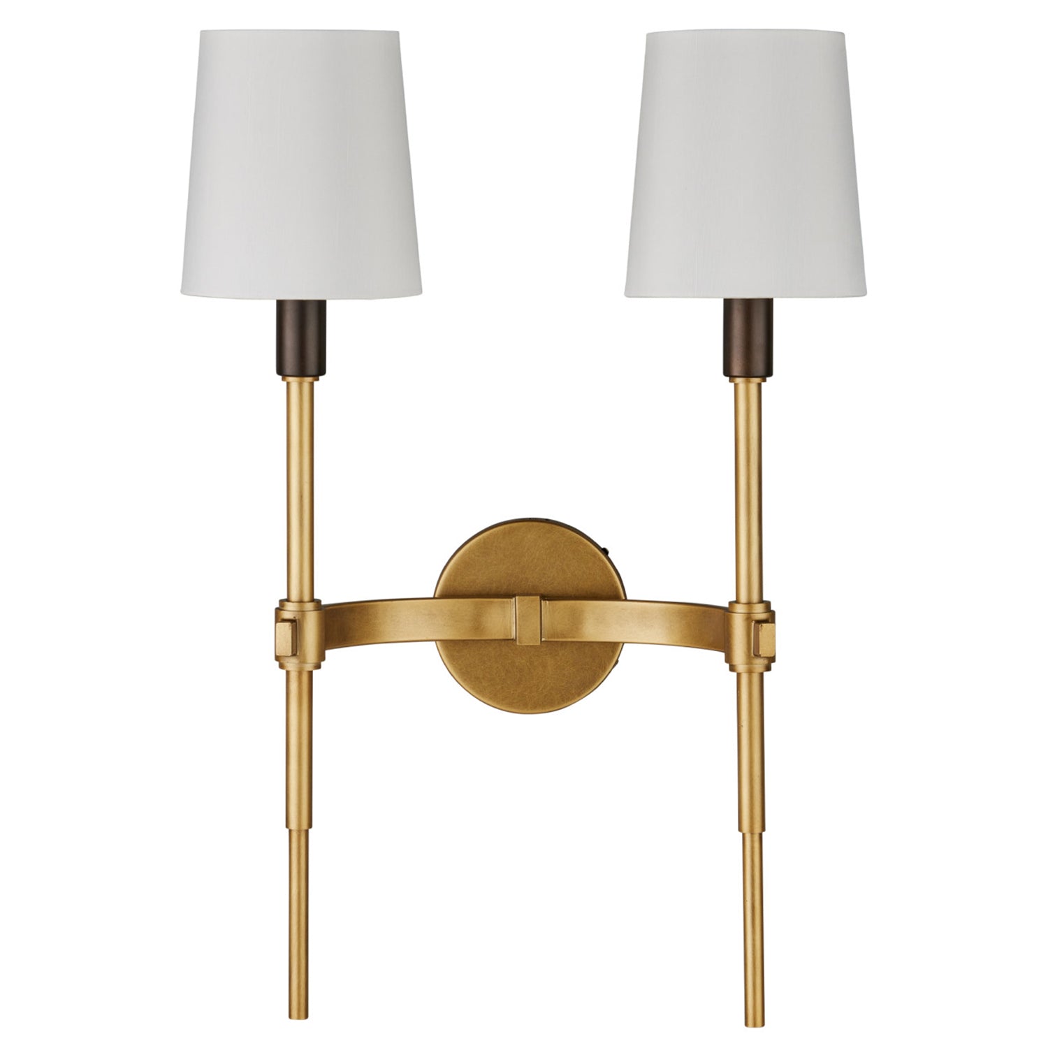 Currey & Co Grigsby Double-Light Wall Sconce