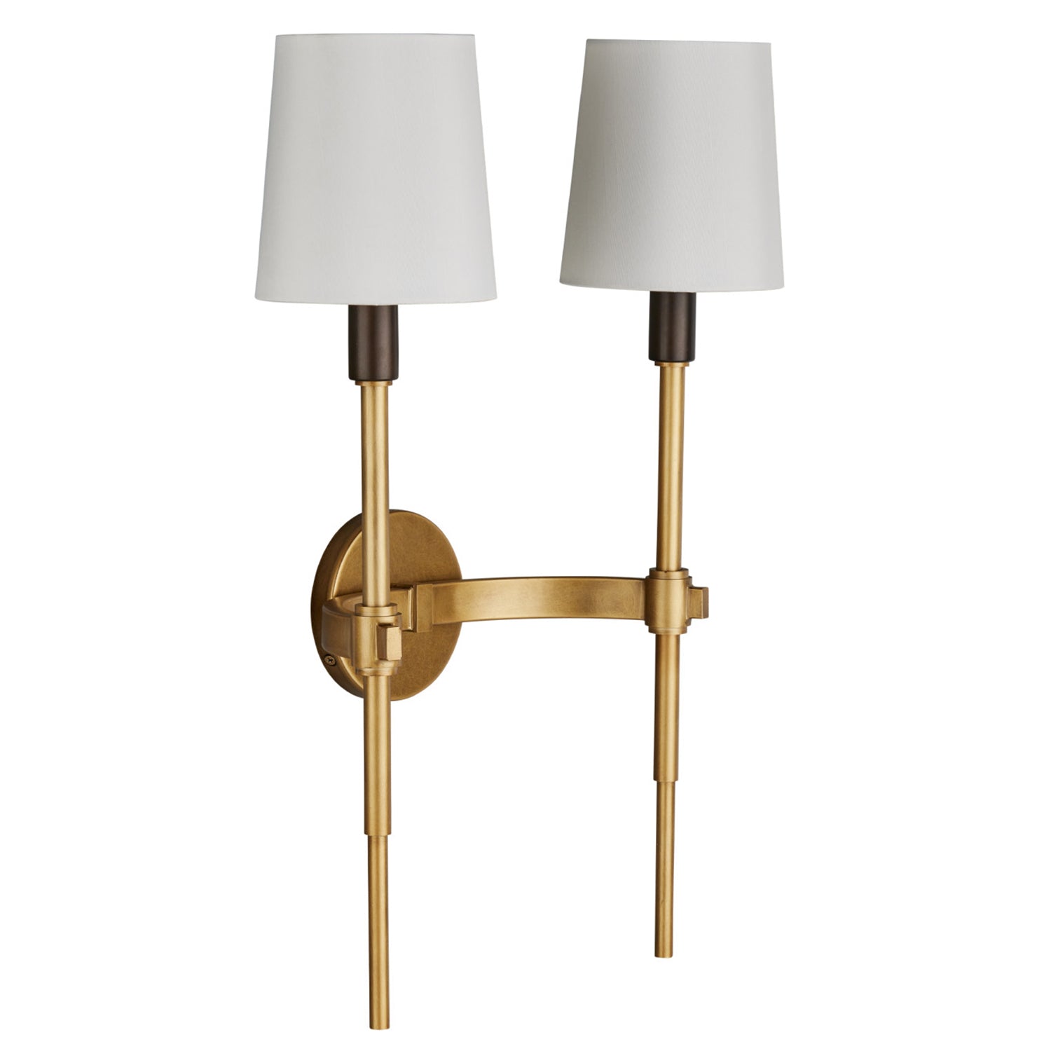 Currey & Co Grigsby Double-Light Wall Sconce