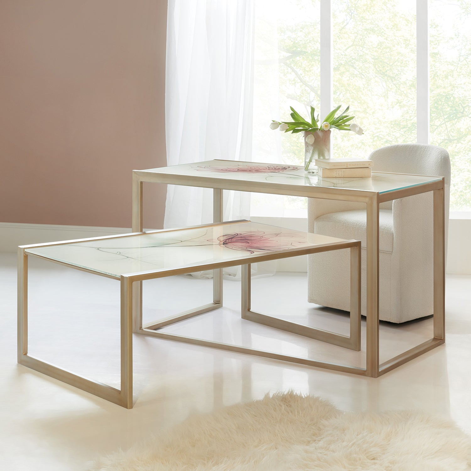 Hooker Furniture Blossoming Hope Cocktail Table