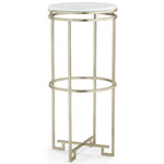 Jonathan Charles Modern Accents Pedestal Accent Table
