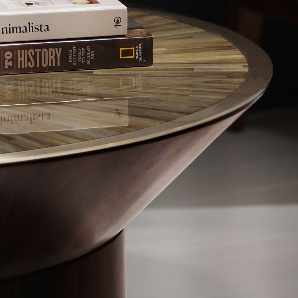 Jonathan Charles Terra Round Side Table