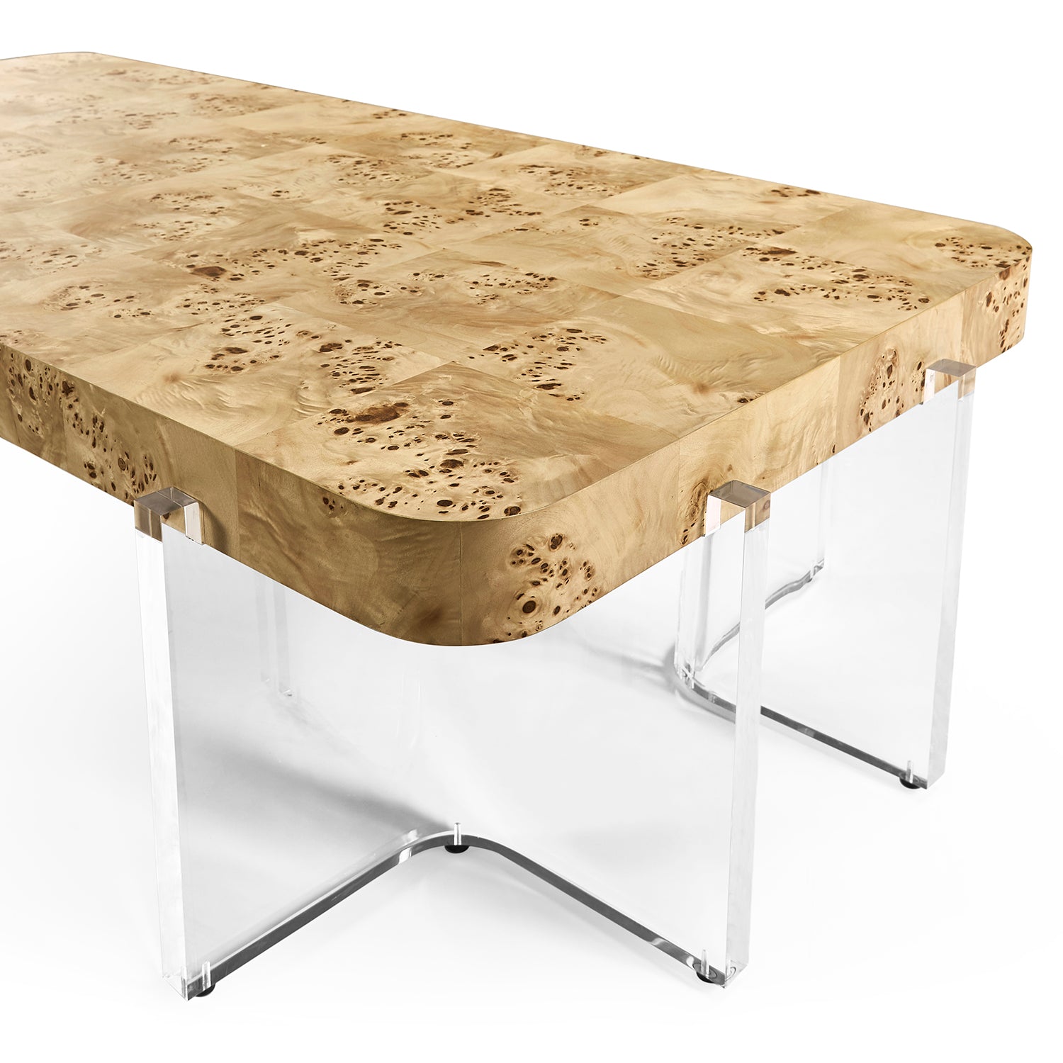 Jonathan Charles Veil Rectangular Cocktail Table