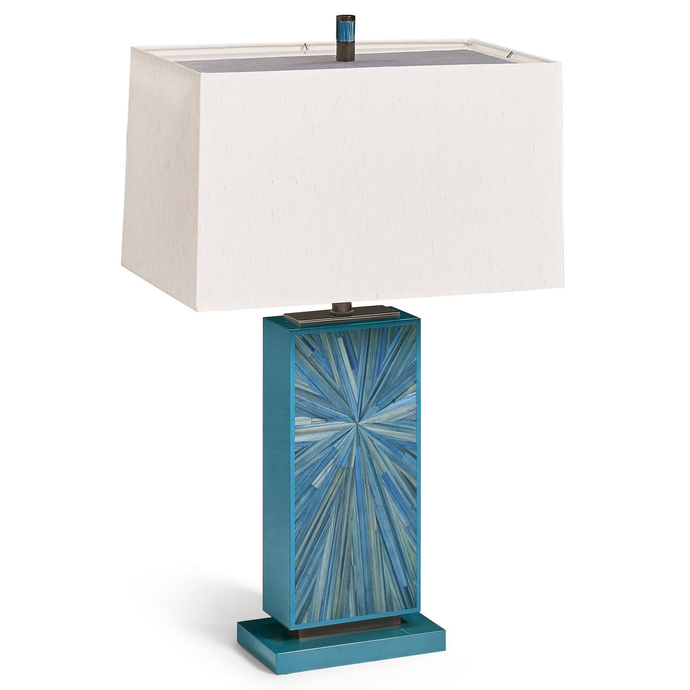 Jonathan Charles Sapphire Vertical Table Lamp