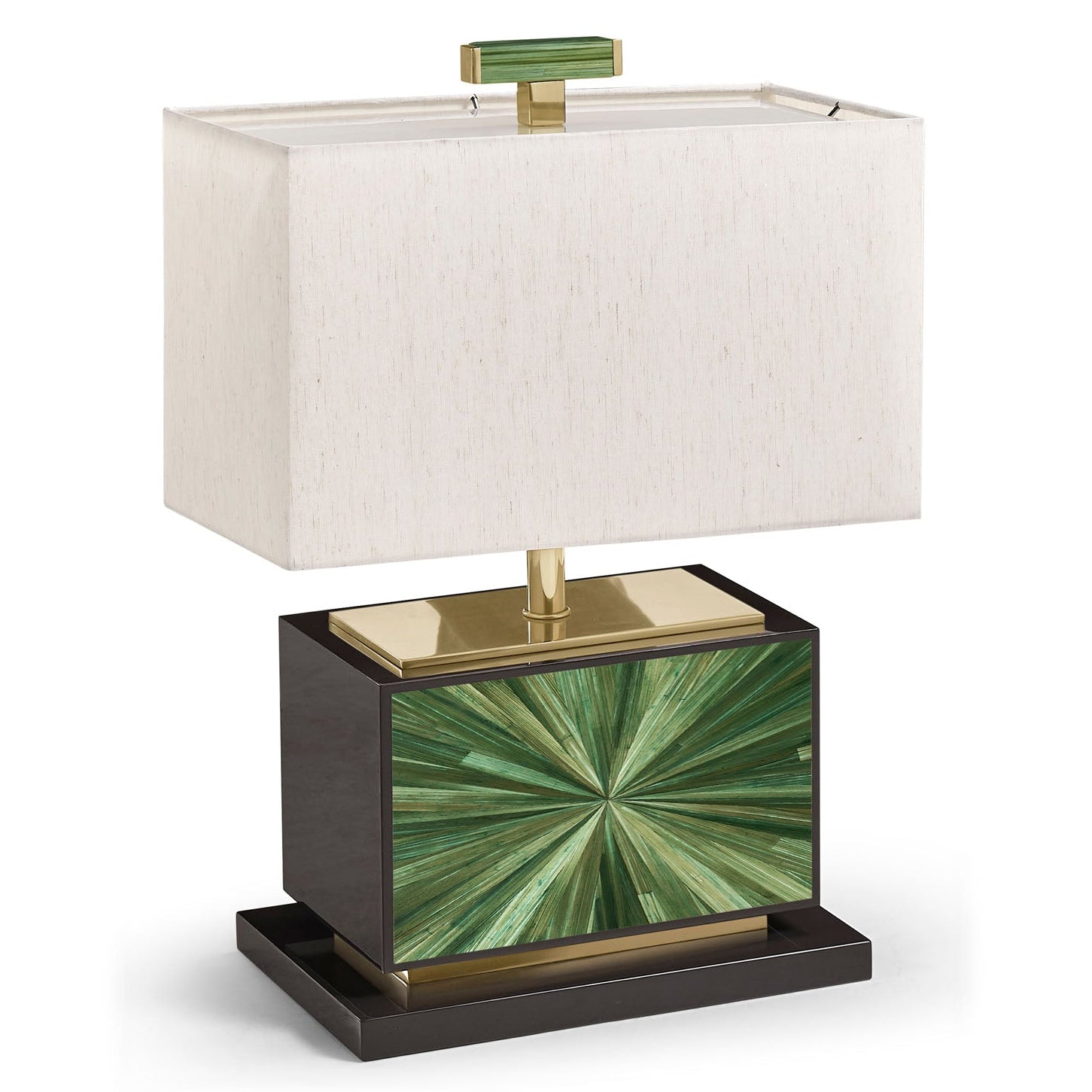 Jonathan Charles Verdure Horizontal Table Lamp