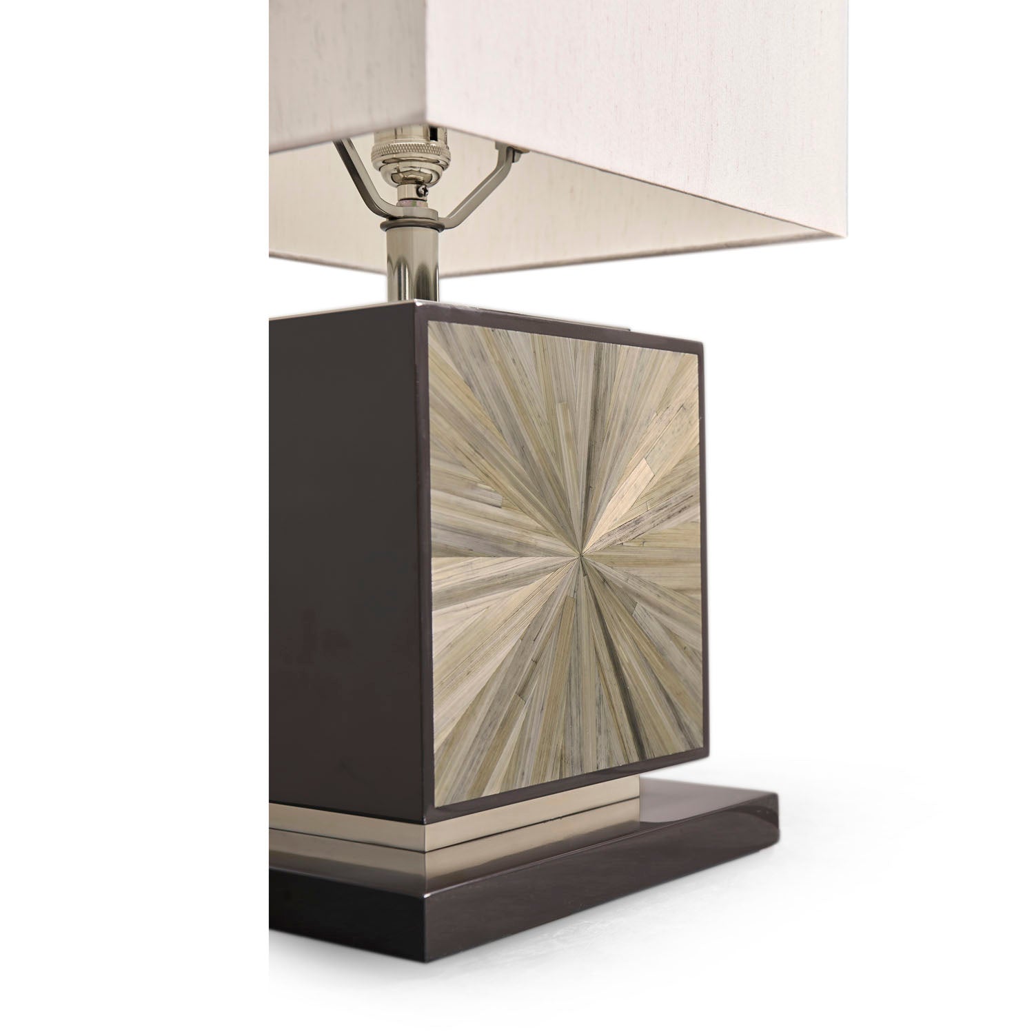 Jonathan Charles Terra Cube Table Lamp