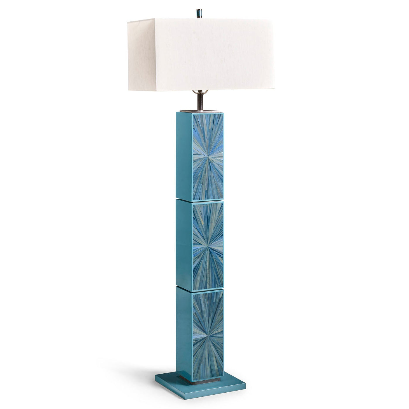 Jonathan Charles Sapphire Floor Lamp