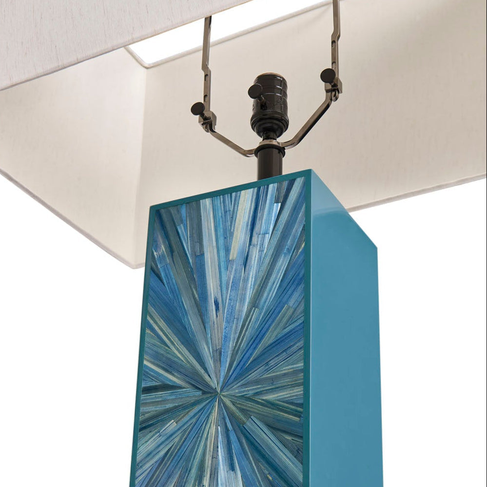 Jonathan Charles Sapphire Floor Lamp