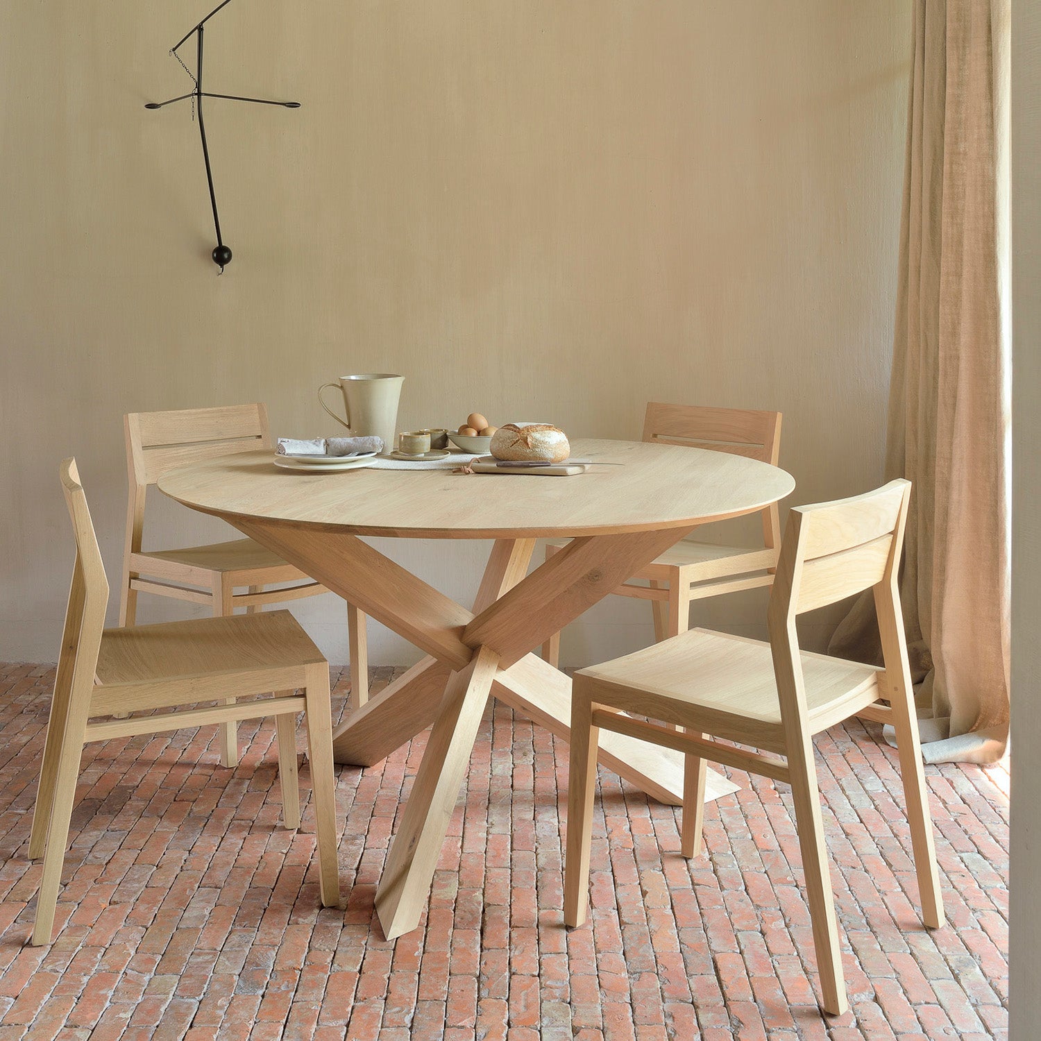 Ethnicraft Circle Dining Table