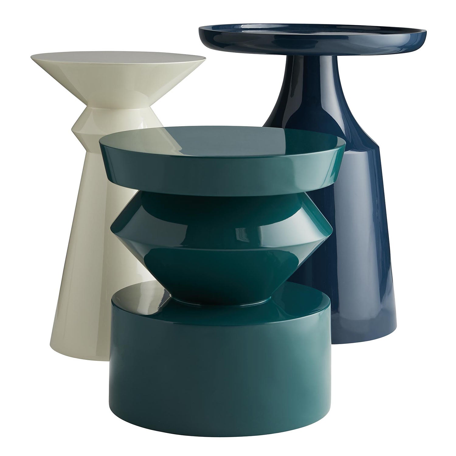 Arteriors Uma Peacock Accent Table