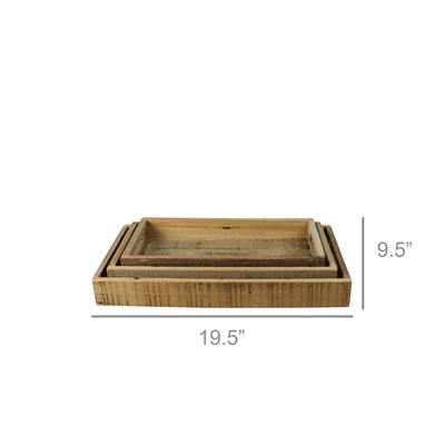 Shaw Tray Set of 3