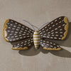 Sculpted Moth Wall Art Set of 2