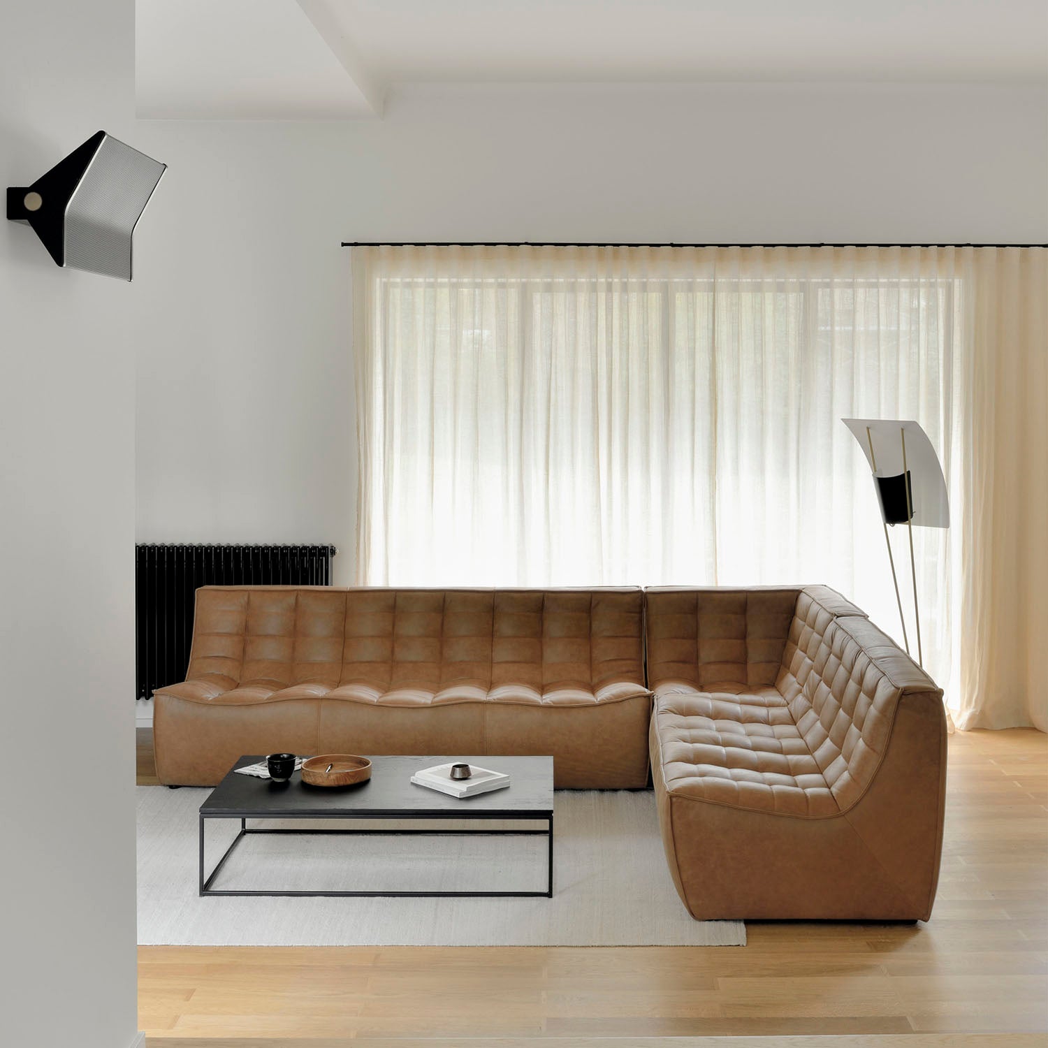 Ethnicraft N701 Leather Sofa