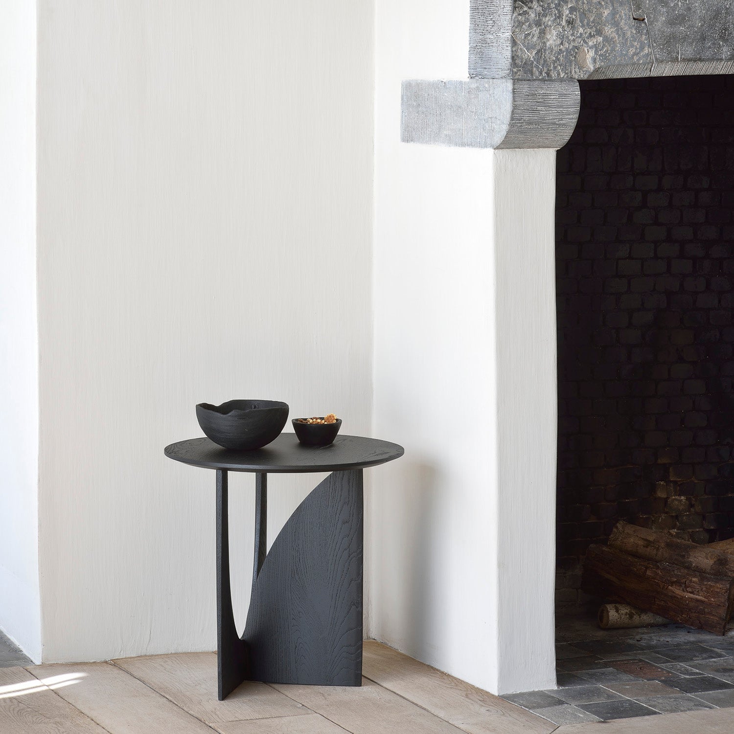 Ethnicraft Geometric Side Table