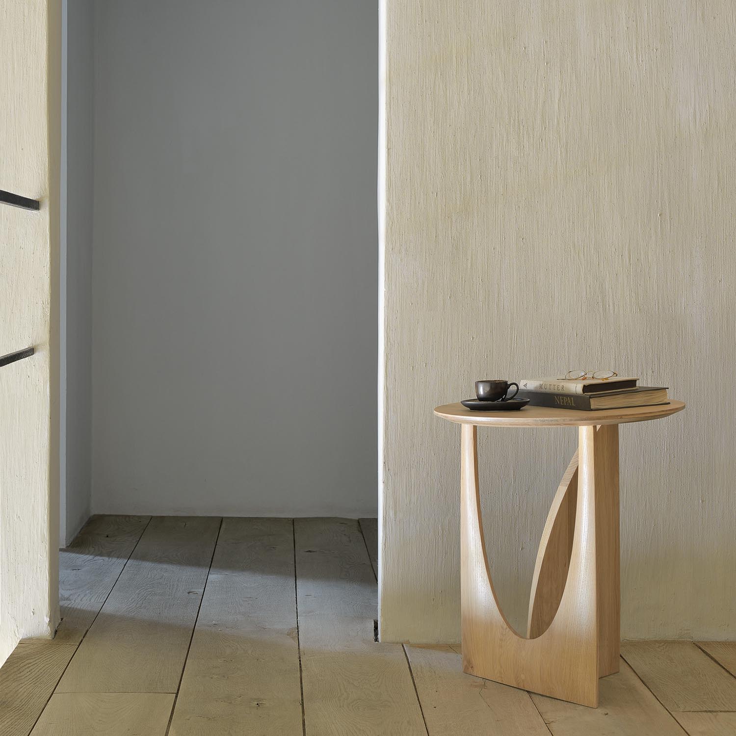 Ethnicraft Geometric Side Table