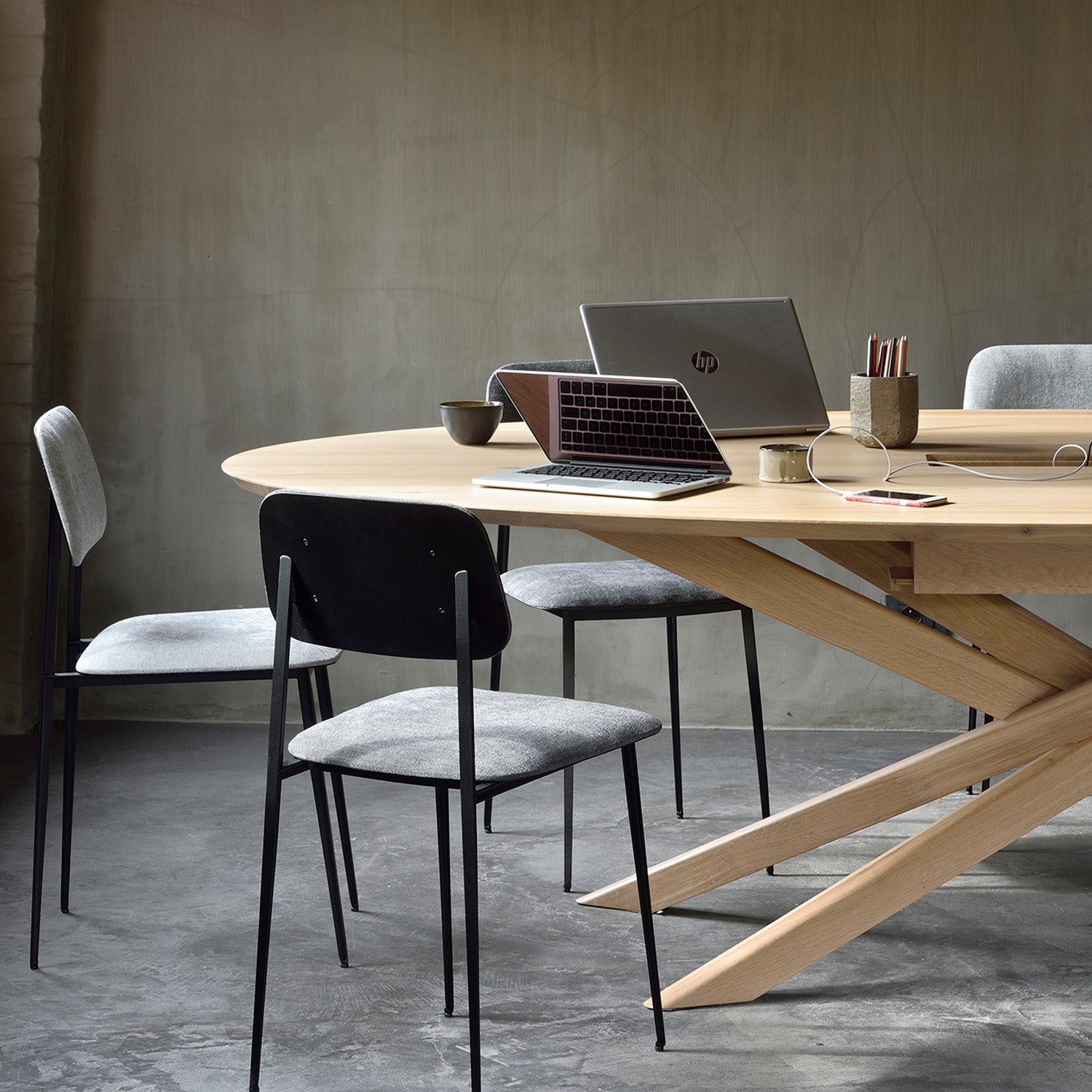 Ethnicraft Mikado Meeting Table