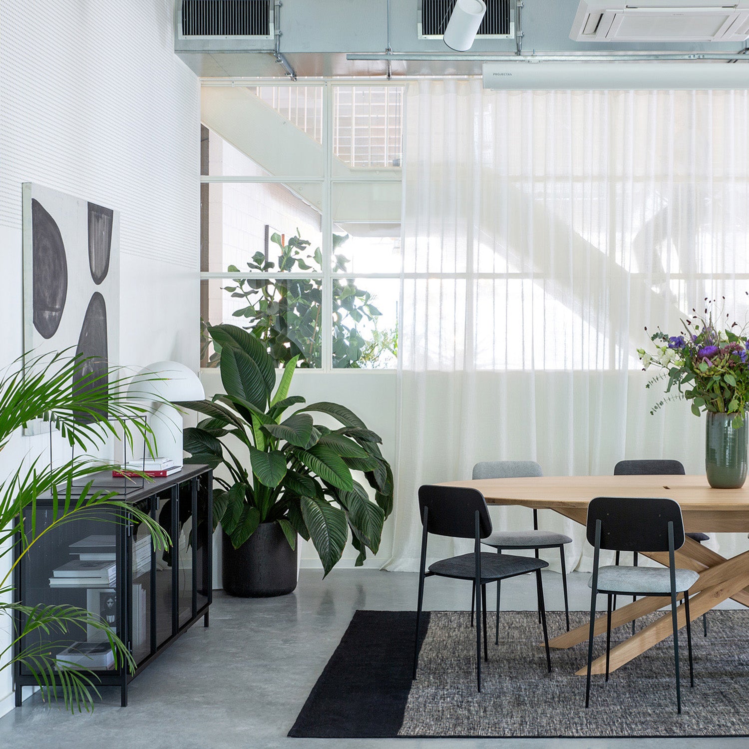 Ethnicraft Mikado Meeting Table