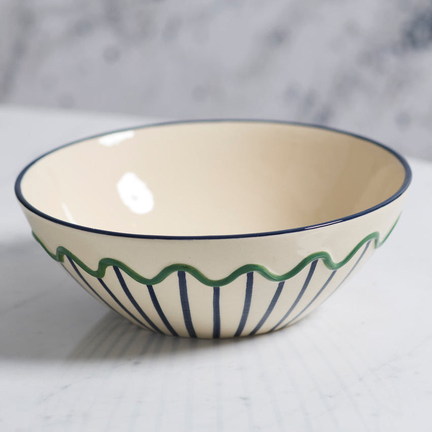 Festive Fish Serving Bowl