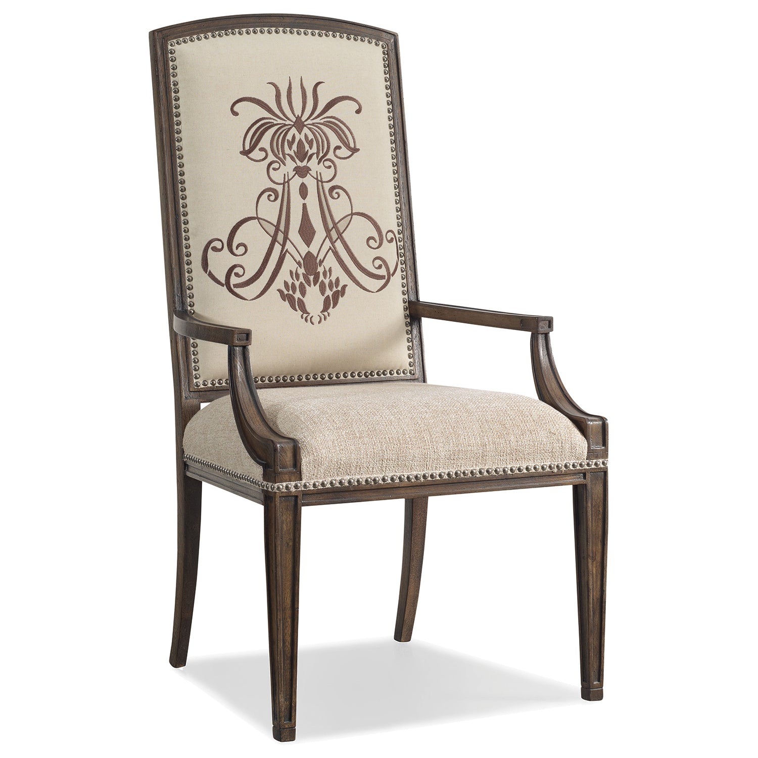 Hooker Furniture Rhapsody Insignia Arm Chair Set of 2