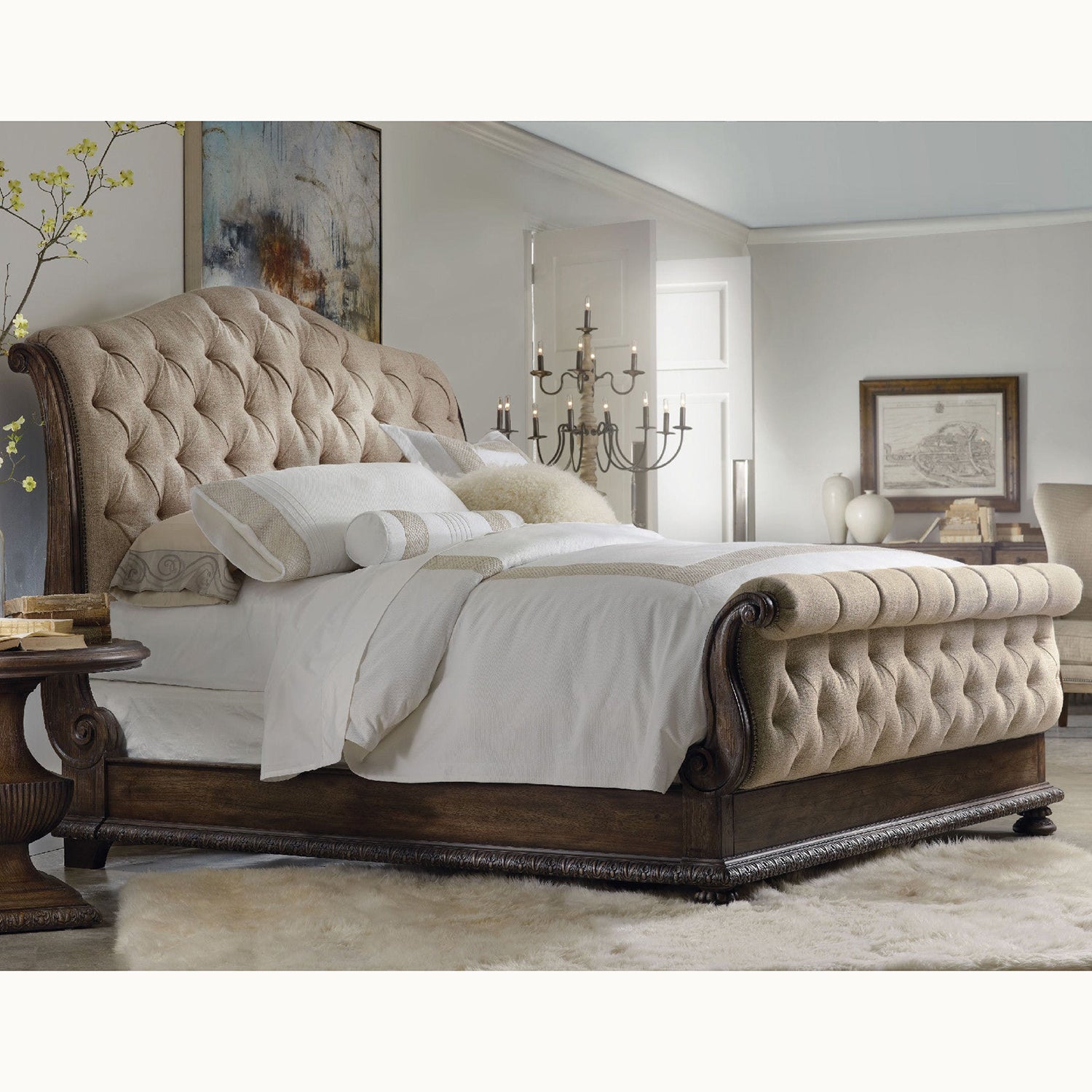 Hooker Furniture Rhapsody Tufted Bed