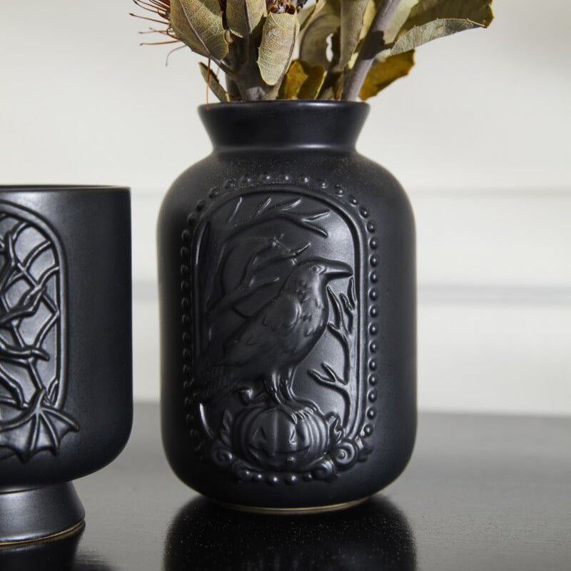 Black Magic Vase Set of 2