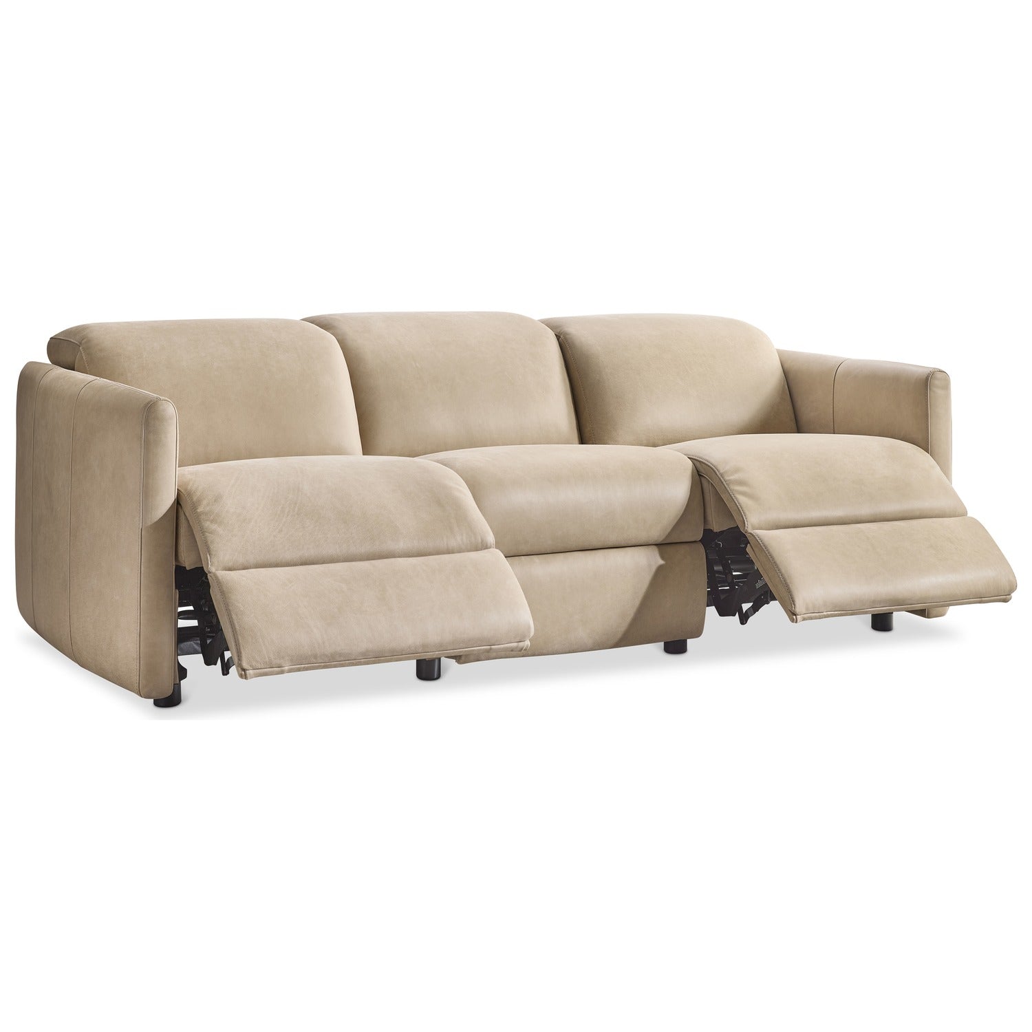 Bernhardt Motion Sierra Leather Power Motion Sofa