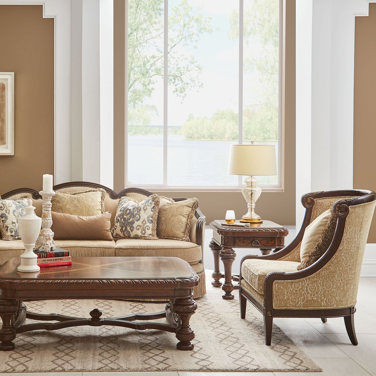 A.R.T. Furniture Giovanna Azure Matching Chair