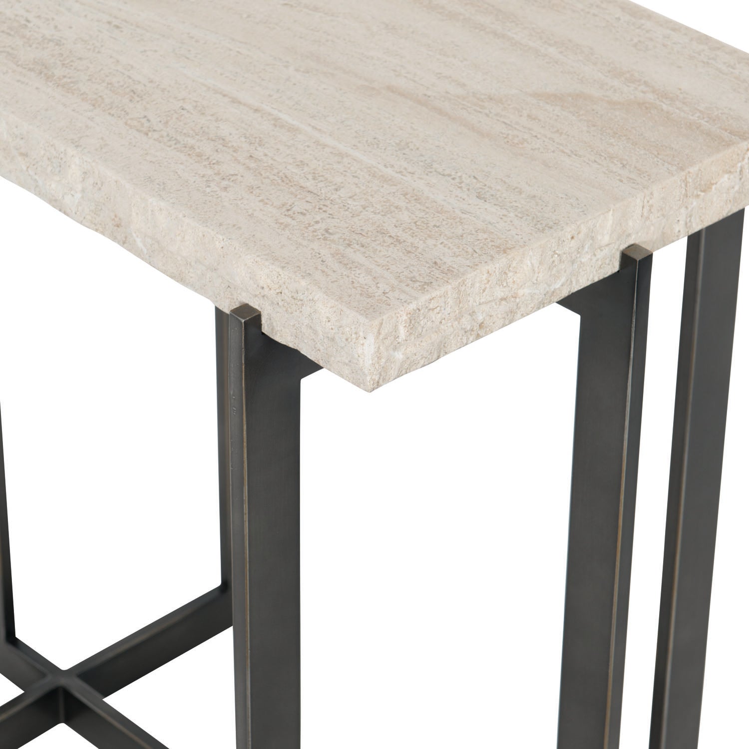Bernhardt Living Hathaway Metal Drink Table Set of 2