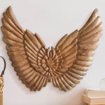 Reclaimed Angel Wings Wall Art