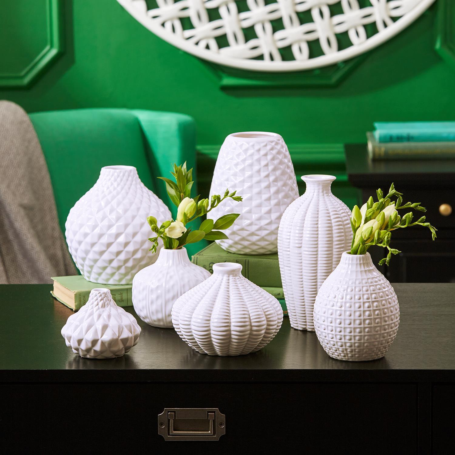 Artisan Carvings Vase Set of 7