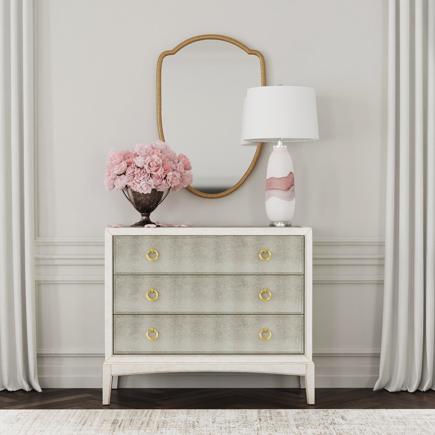 Bassett Mirror Kiara Hall Chest