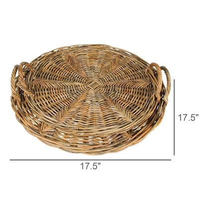 Valero Round Tray Set of 2