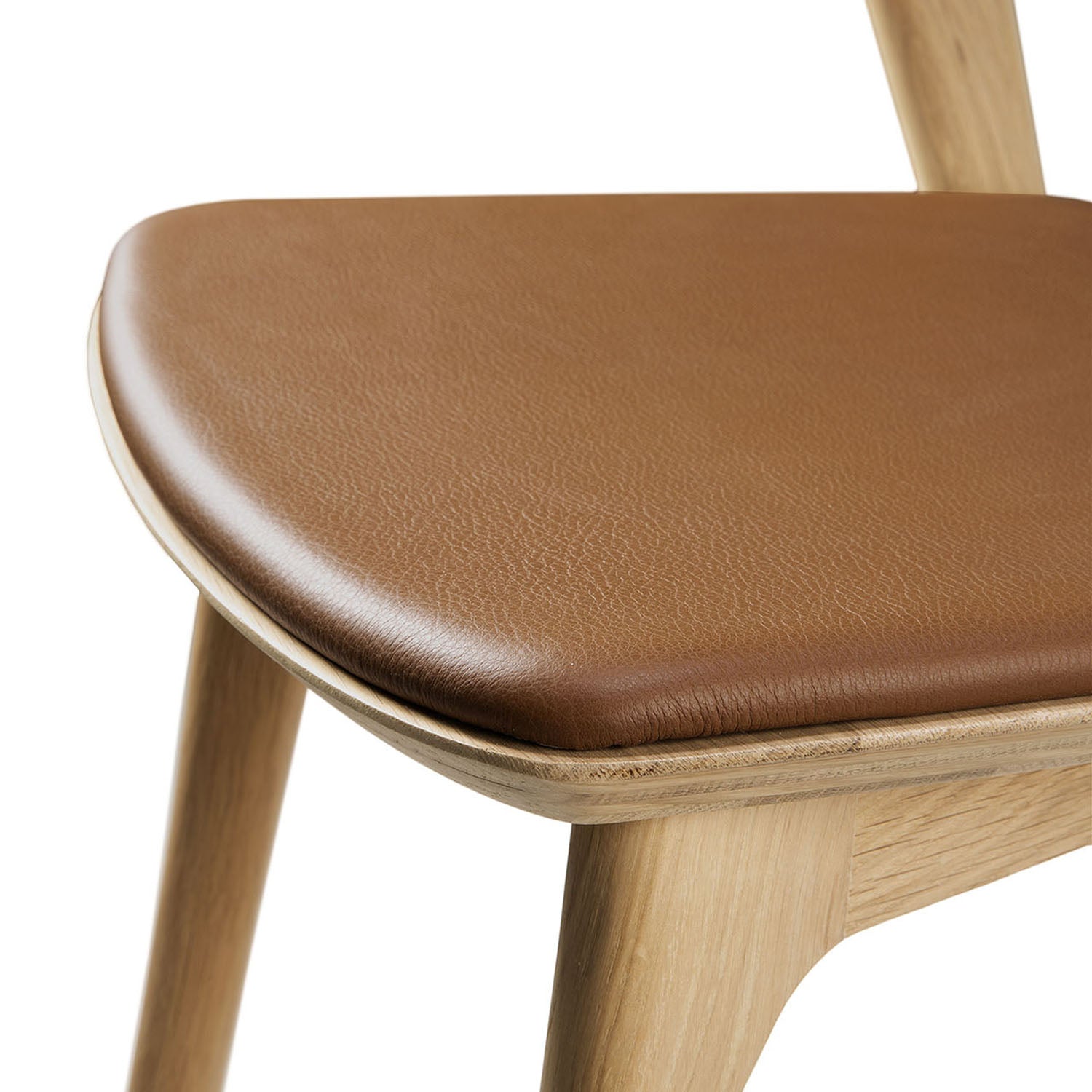 Ethnicraft Bok Upholstered Dining Chair Set of 2