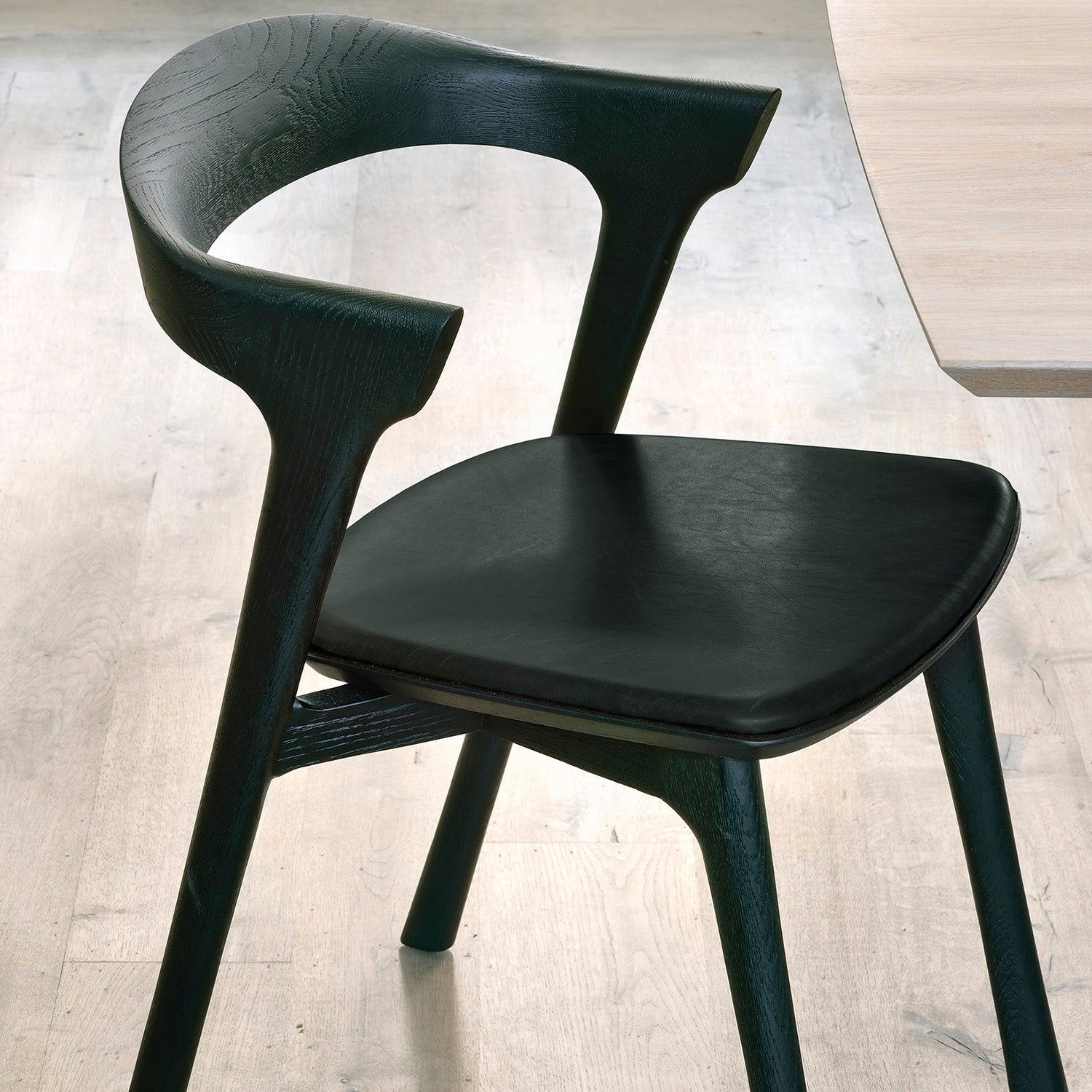 Ethnicraft Bok Upholstered Dining Chair Set of 2