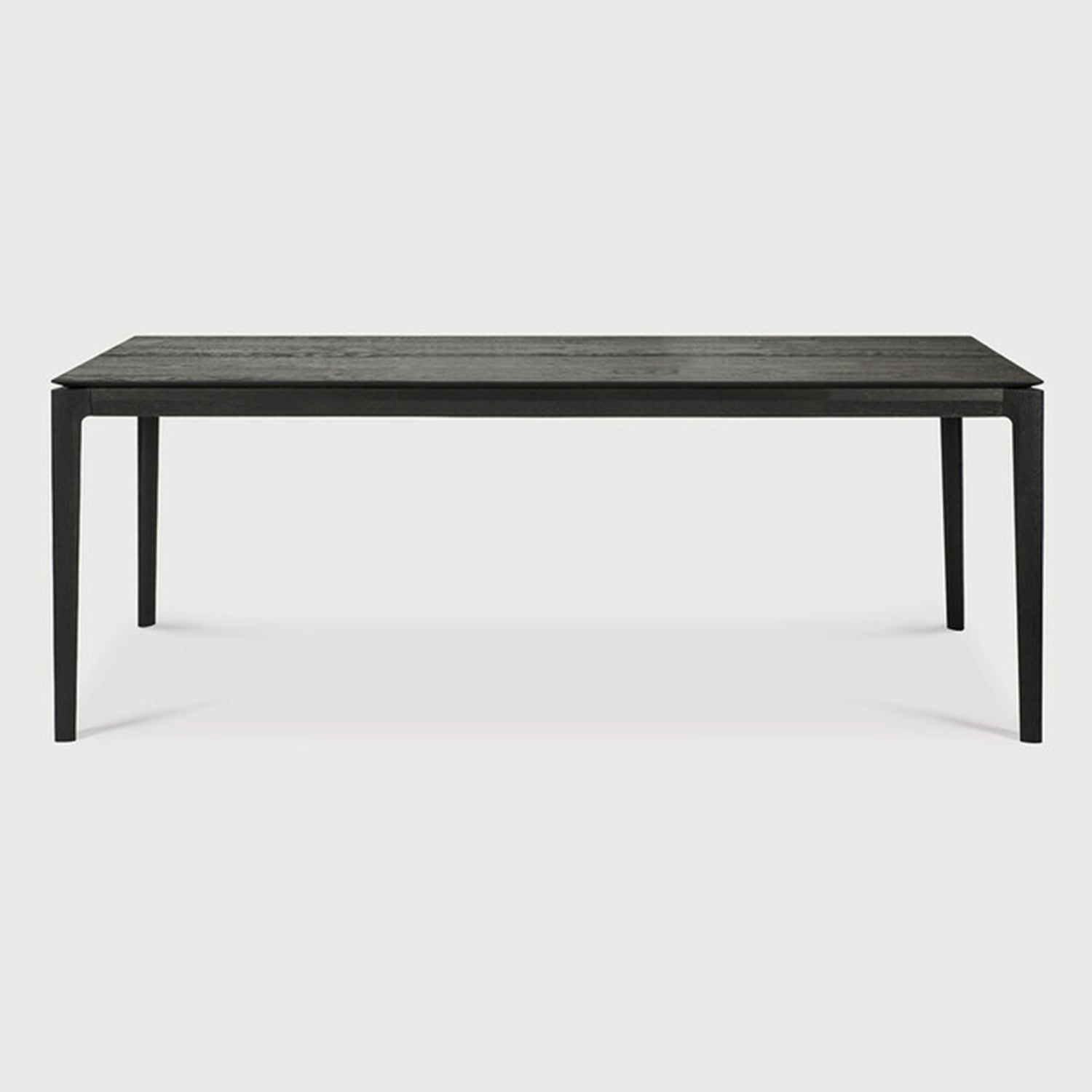 Ethnicraft Bok Extendable Oak Black Dining Table