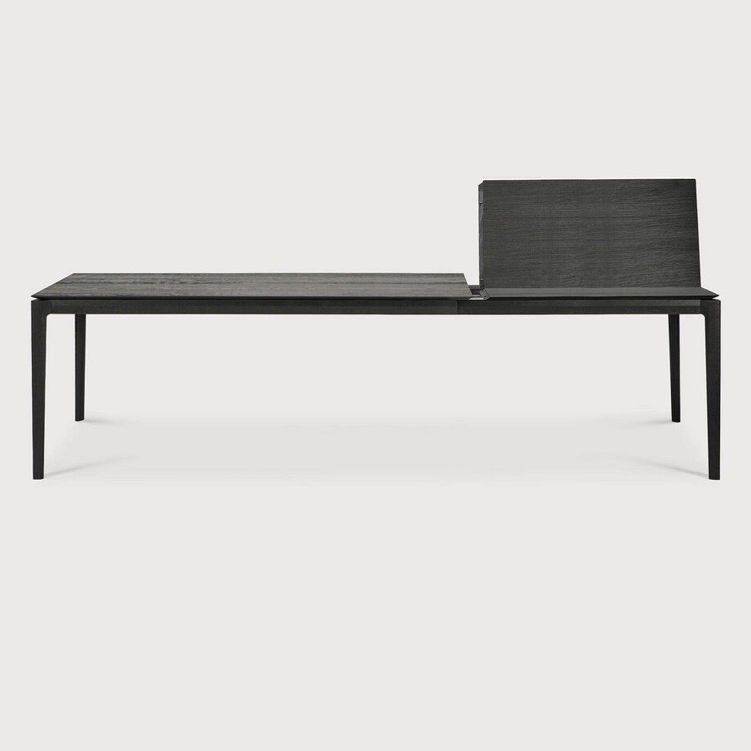 Ethnicraft Bok Extendable Oak Black Dining Table
