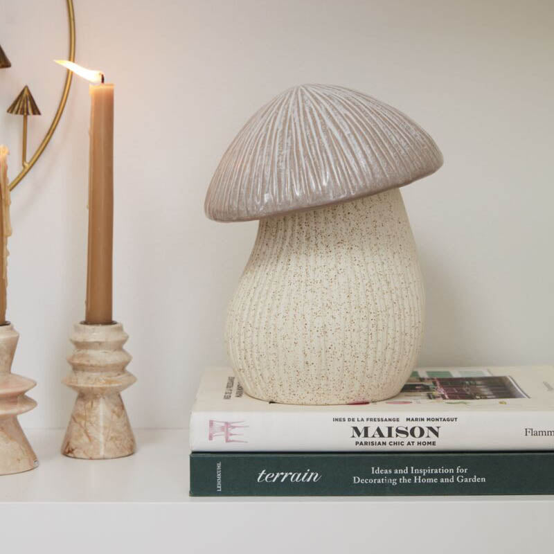 Capped Mushroom Canister