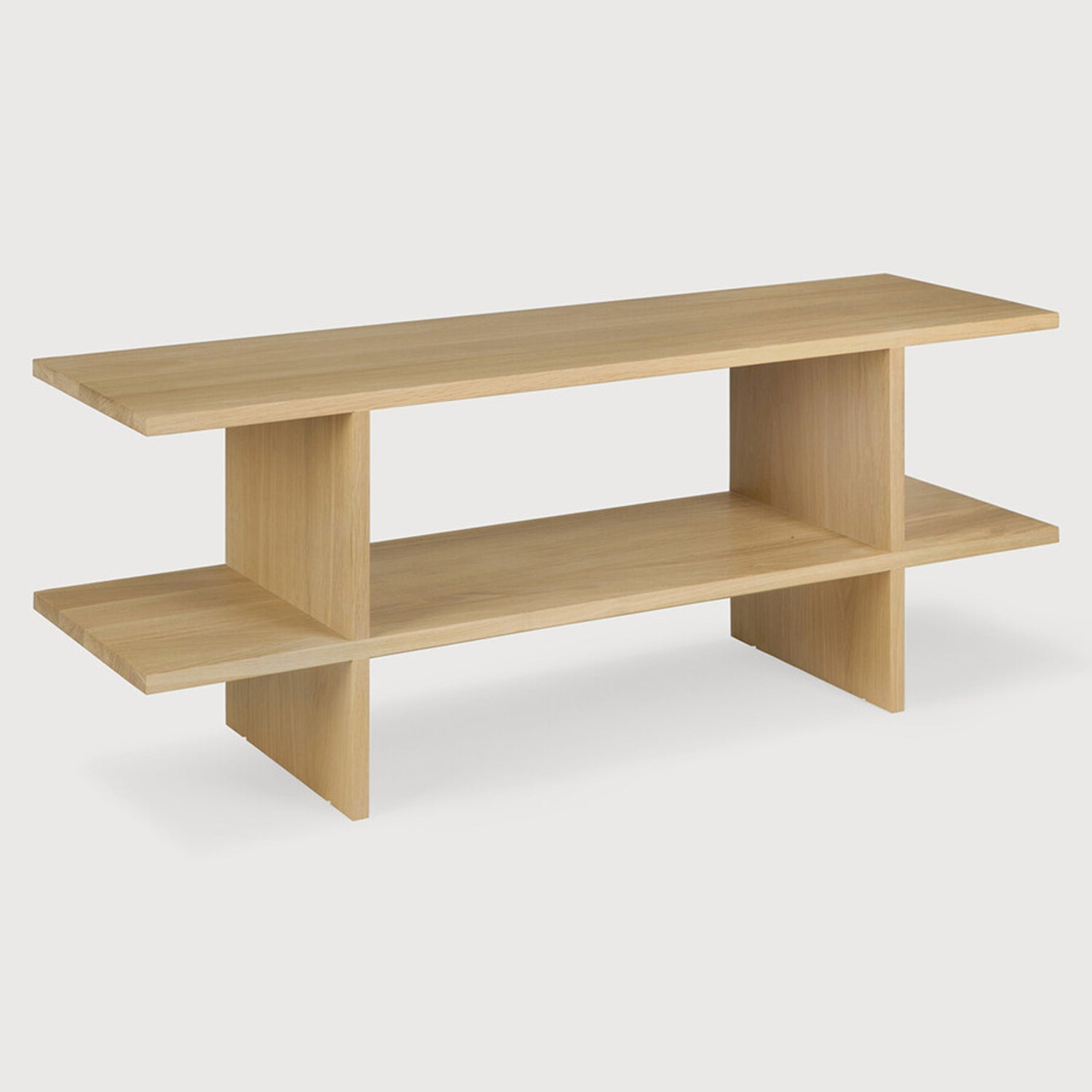 Ethnicraft Kabuki Oak Side Table Set of 2