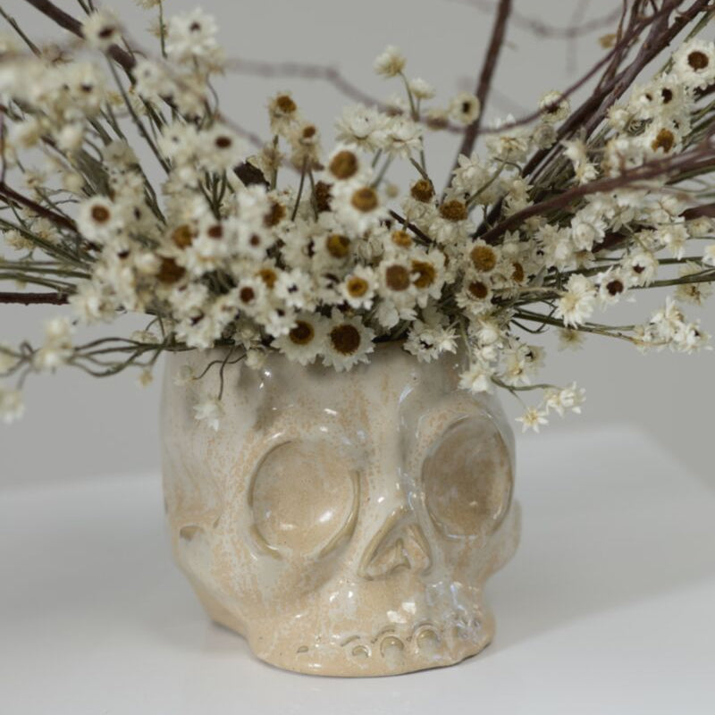 Haunting Skull Pot