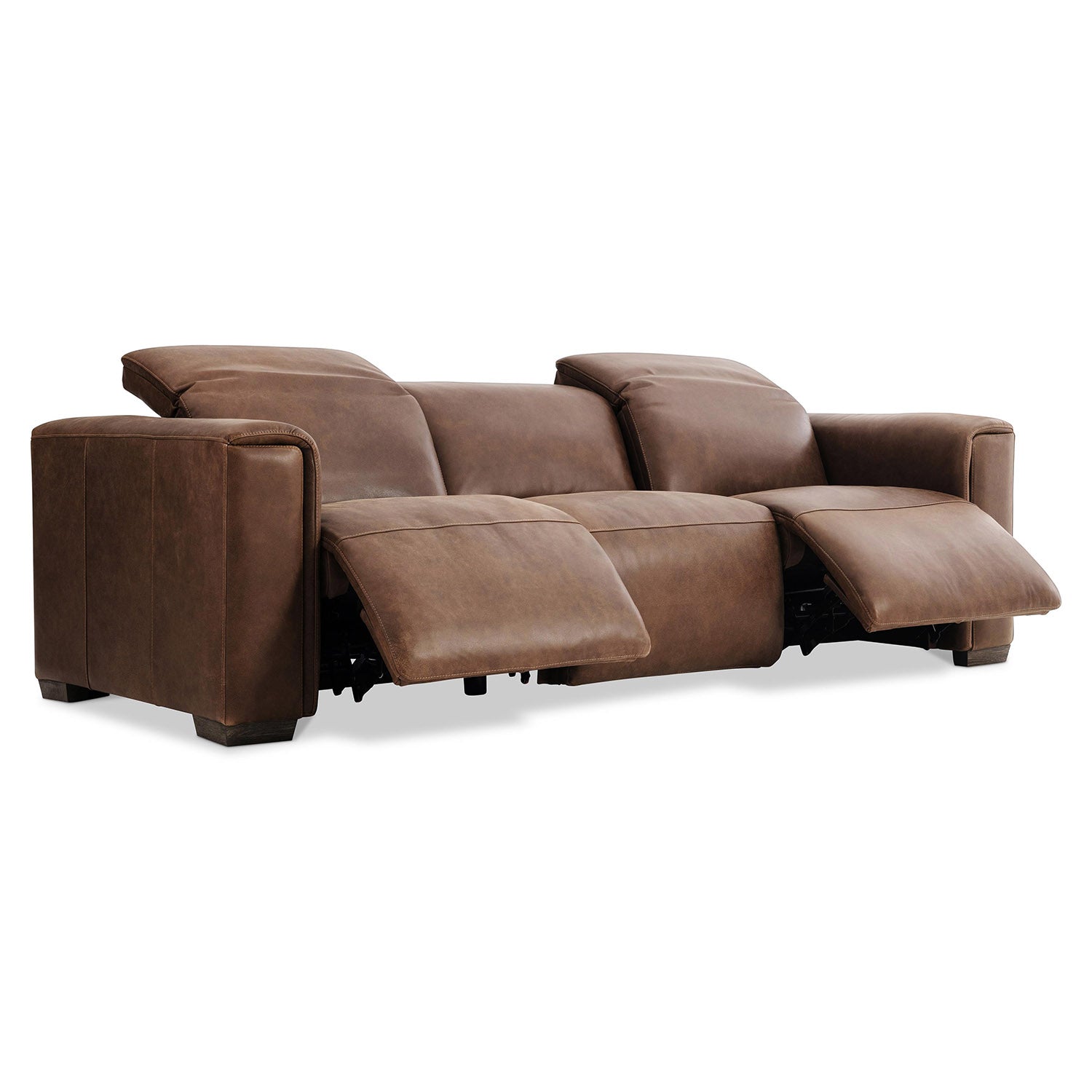 Bernhardt Living Billings Leather Power Motion Sofa