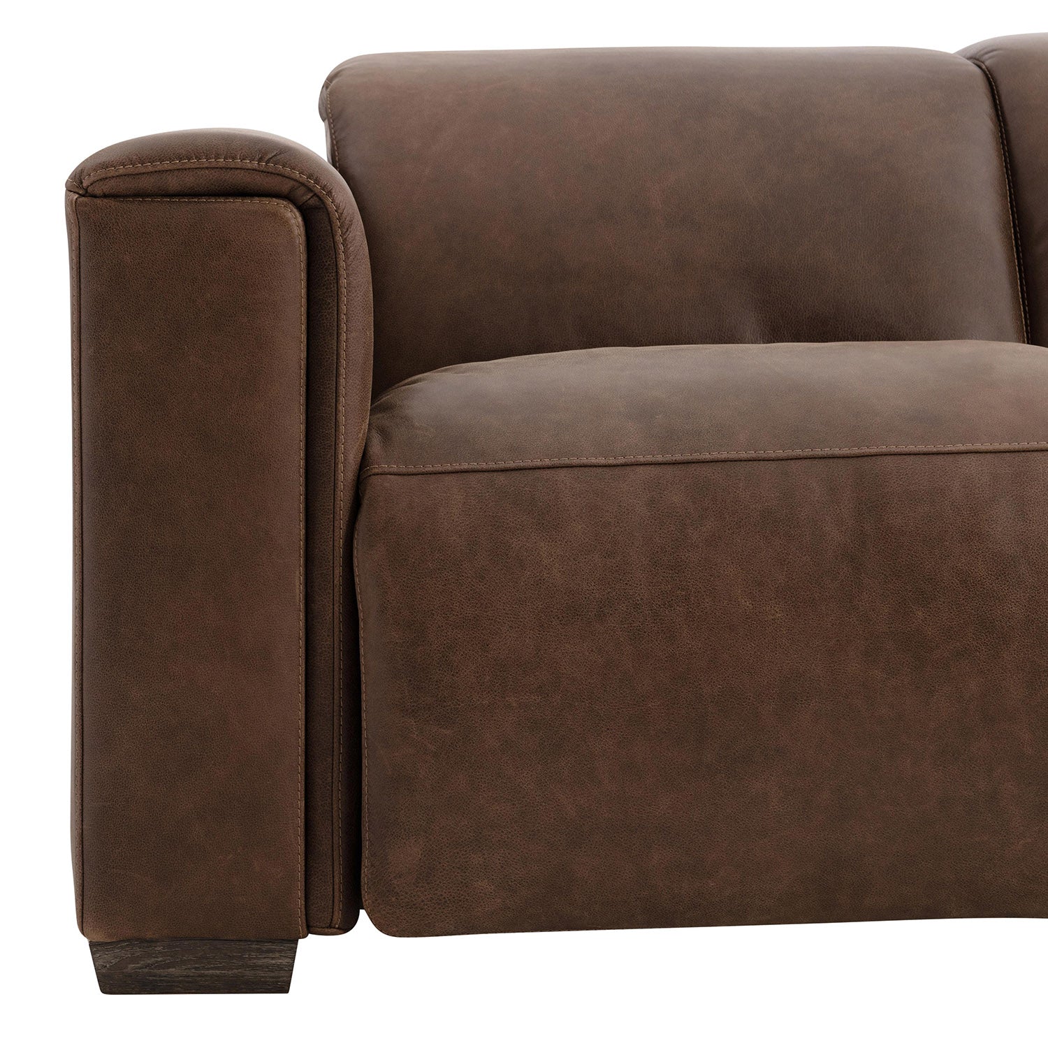 Bernhardt Living Billings Leather Power Motion Sofa