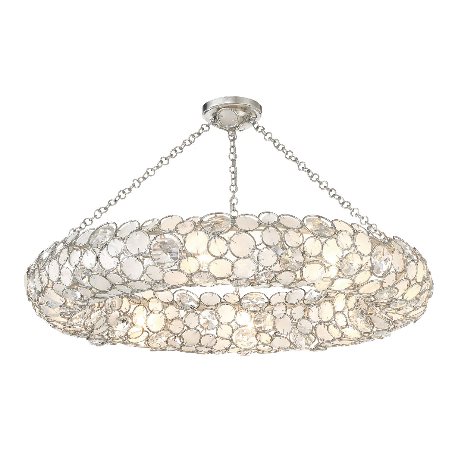 Crystorama Palla Semi Flush Ceiling Mount