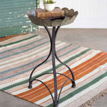 Fluted Garden Stand Table