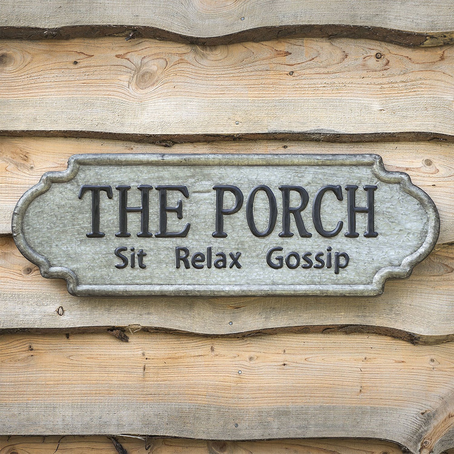 The Porch Metal Wall Art